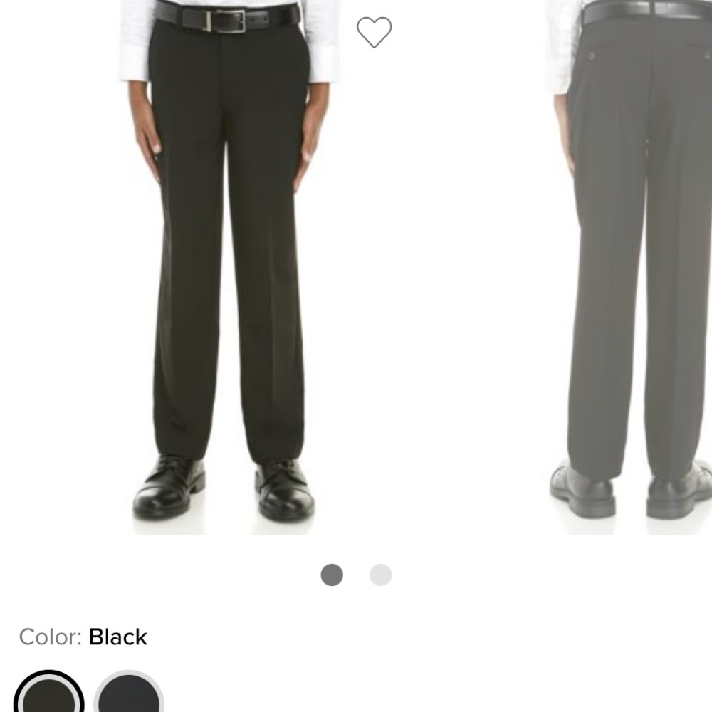 Izod Kids Black Dress Pant size 14
